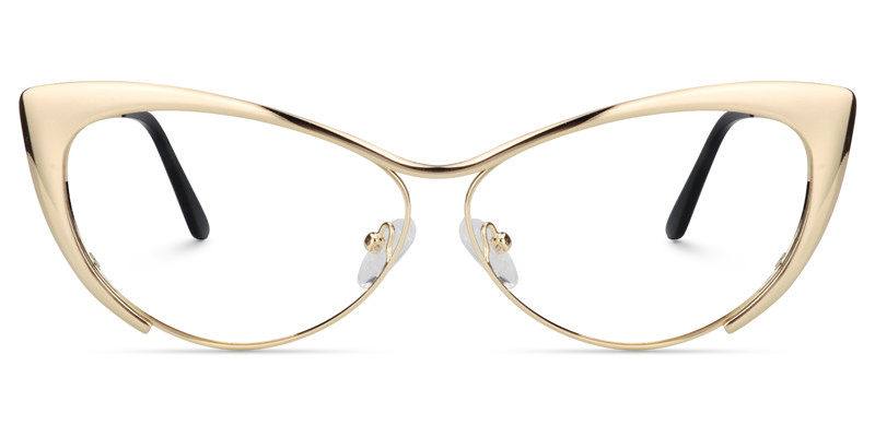 Ellen Cateye Gold Glasses good-img