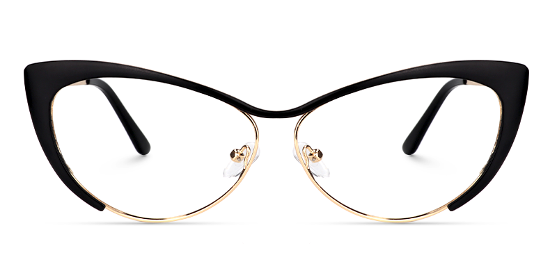 Cateye Black Glasses | ZEELOOL UK0