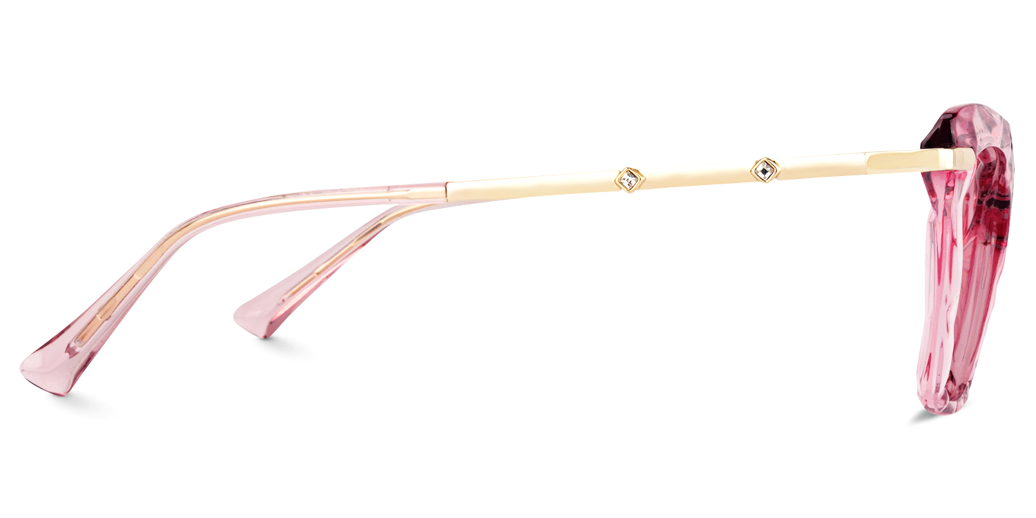 Juliet Cateye Pink Sunglasses | ZEELOOL UK3