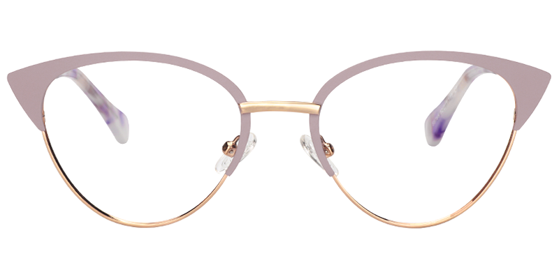 Nelly Cat Eye Pink Glasses | ZEELOOL UK0