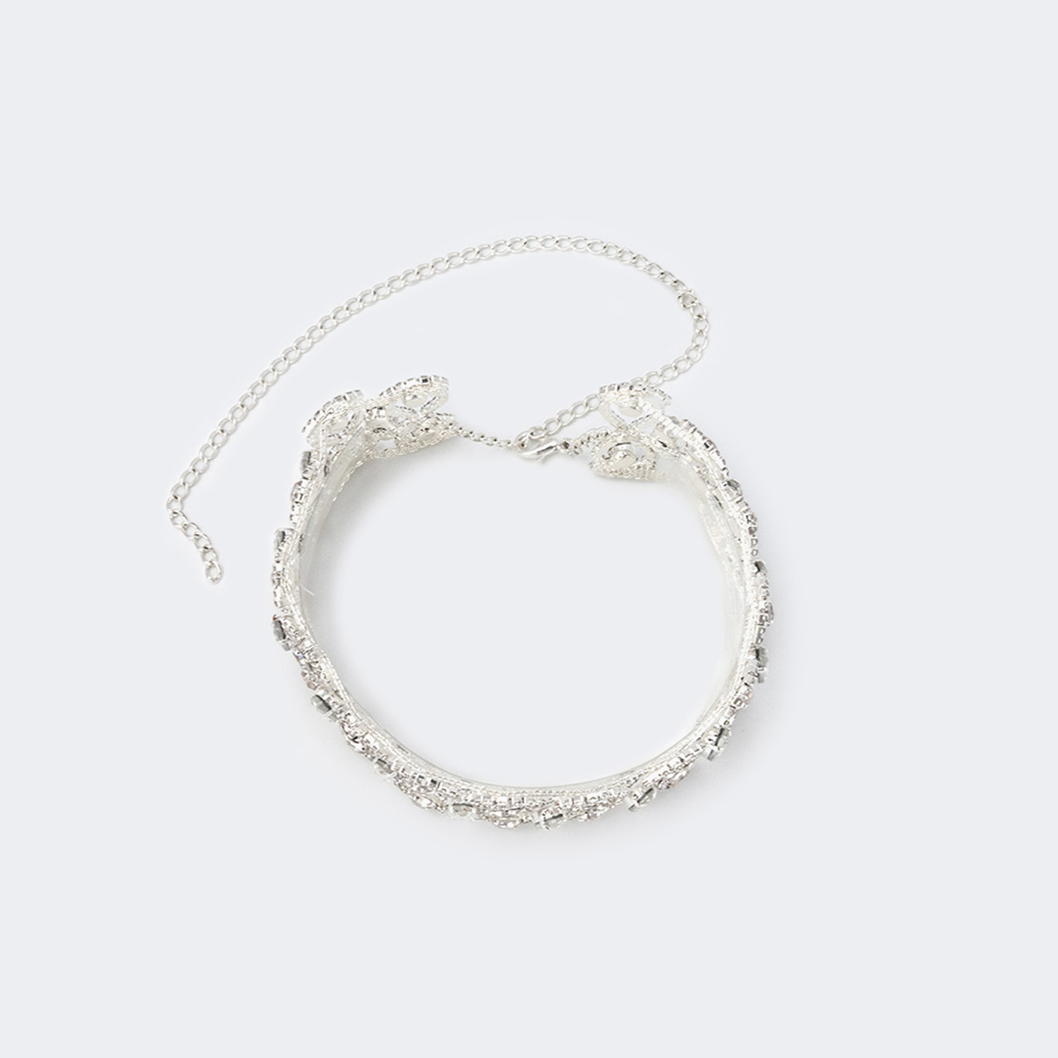 Glaring Occidental Style Silver Necklace | ZEELOOL UK2