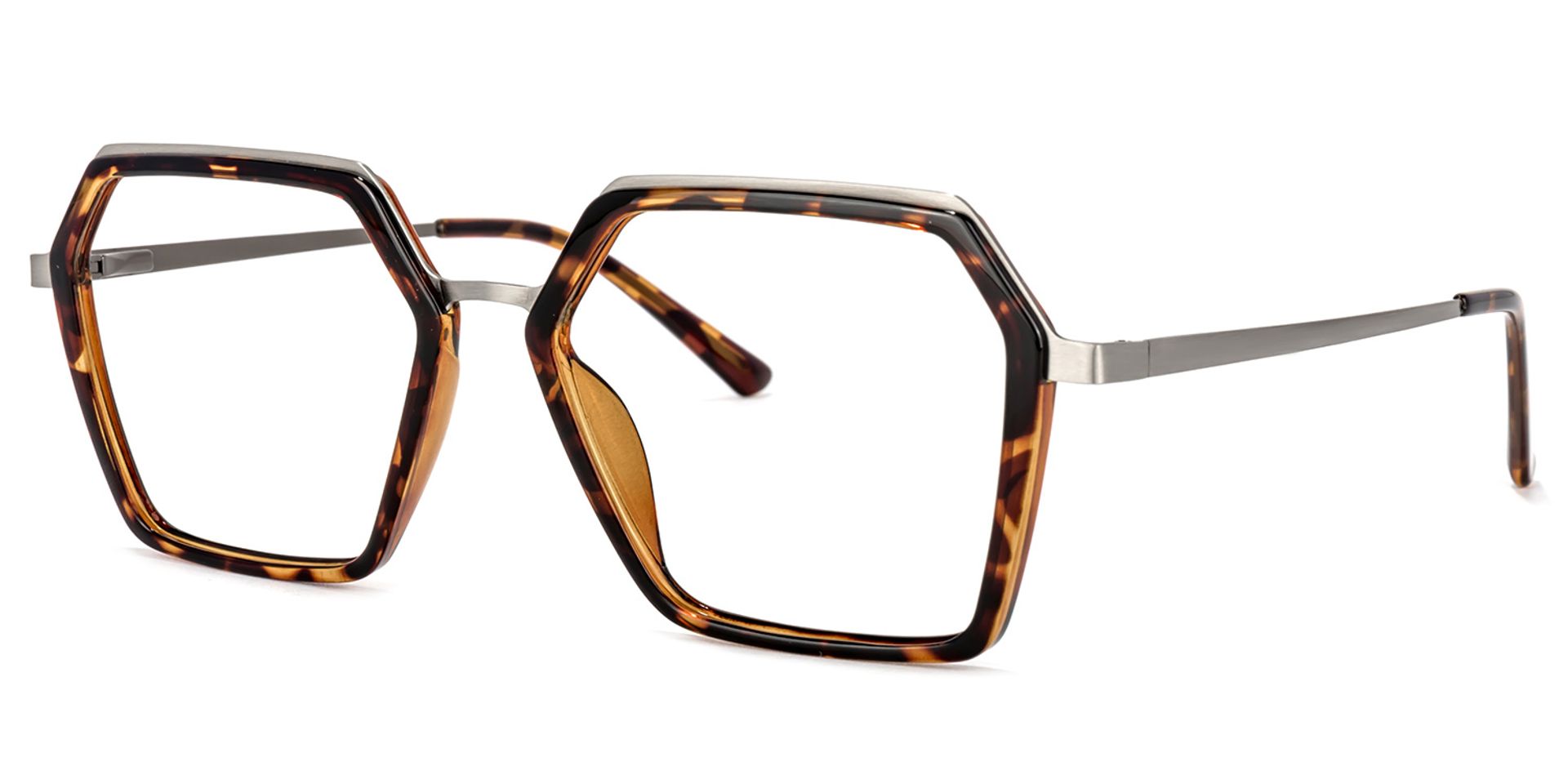 Sierra Geometric Tortoise Glasses | ZEELOOL UK1