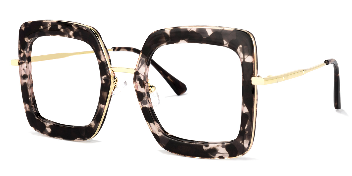 Tucker Square Tortoise Glasses | ZEELOOL UK1