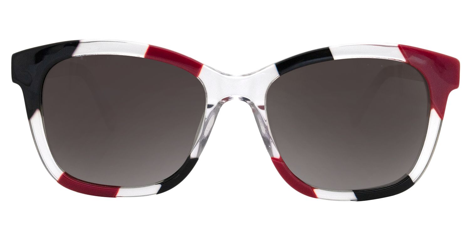 Ainslee Square Black Sunglasses | ZEELOOL UK0