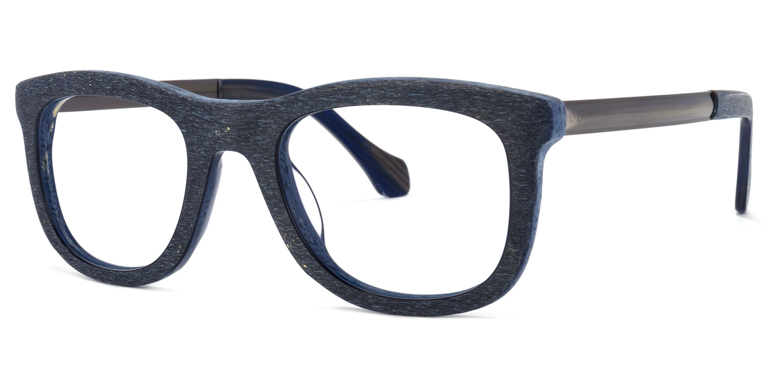Wiley Square Dark-Gray Glasses | ZEELOOL UK1