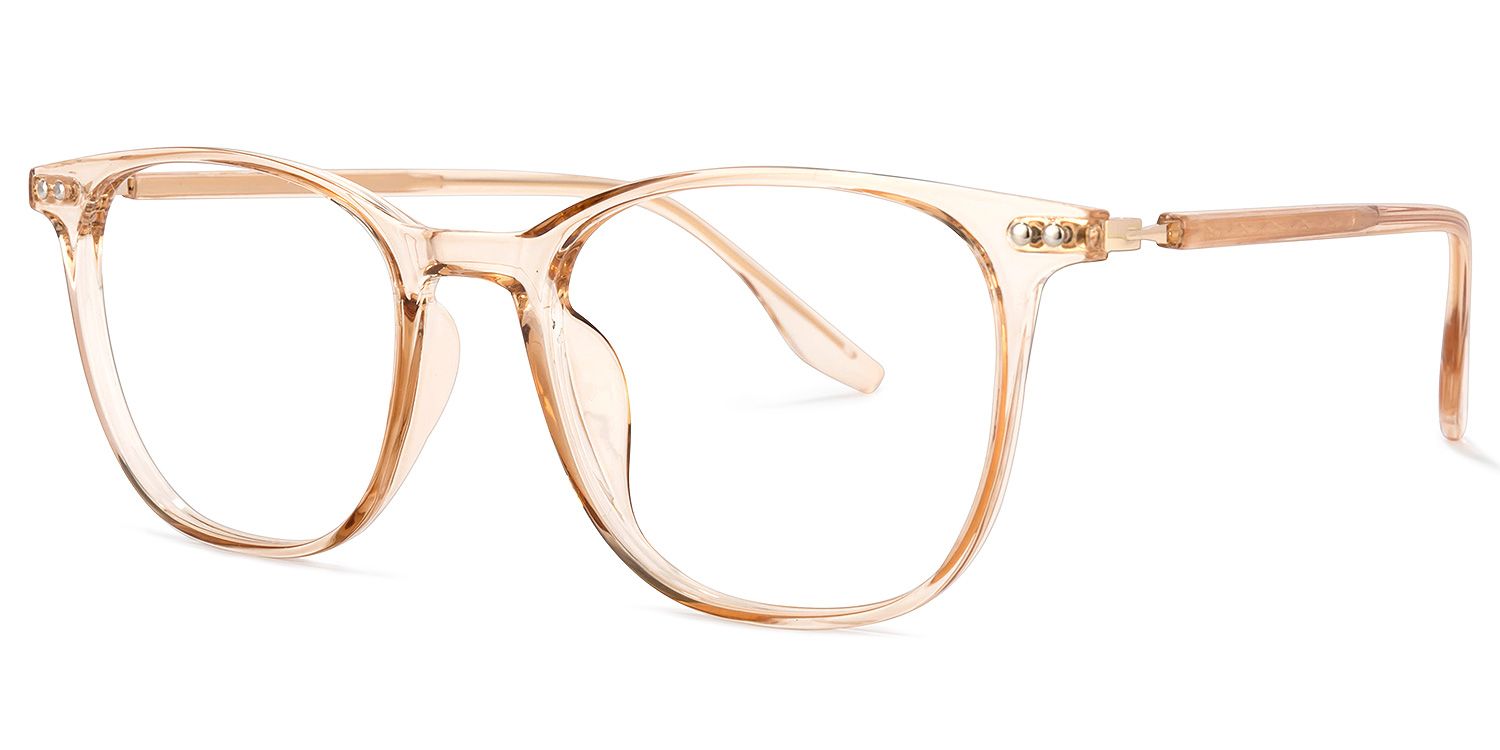 Wilfred Square Beige Glasses | ZEELOOL UK1