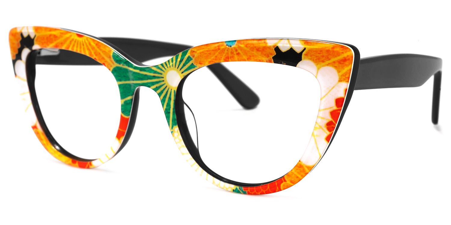 Makie Cateye Black Glasses | ZEELOOL UK1