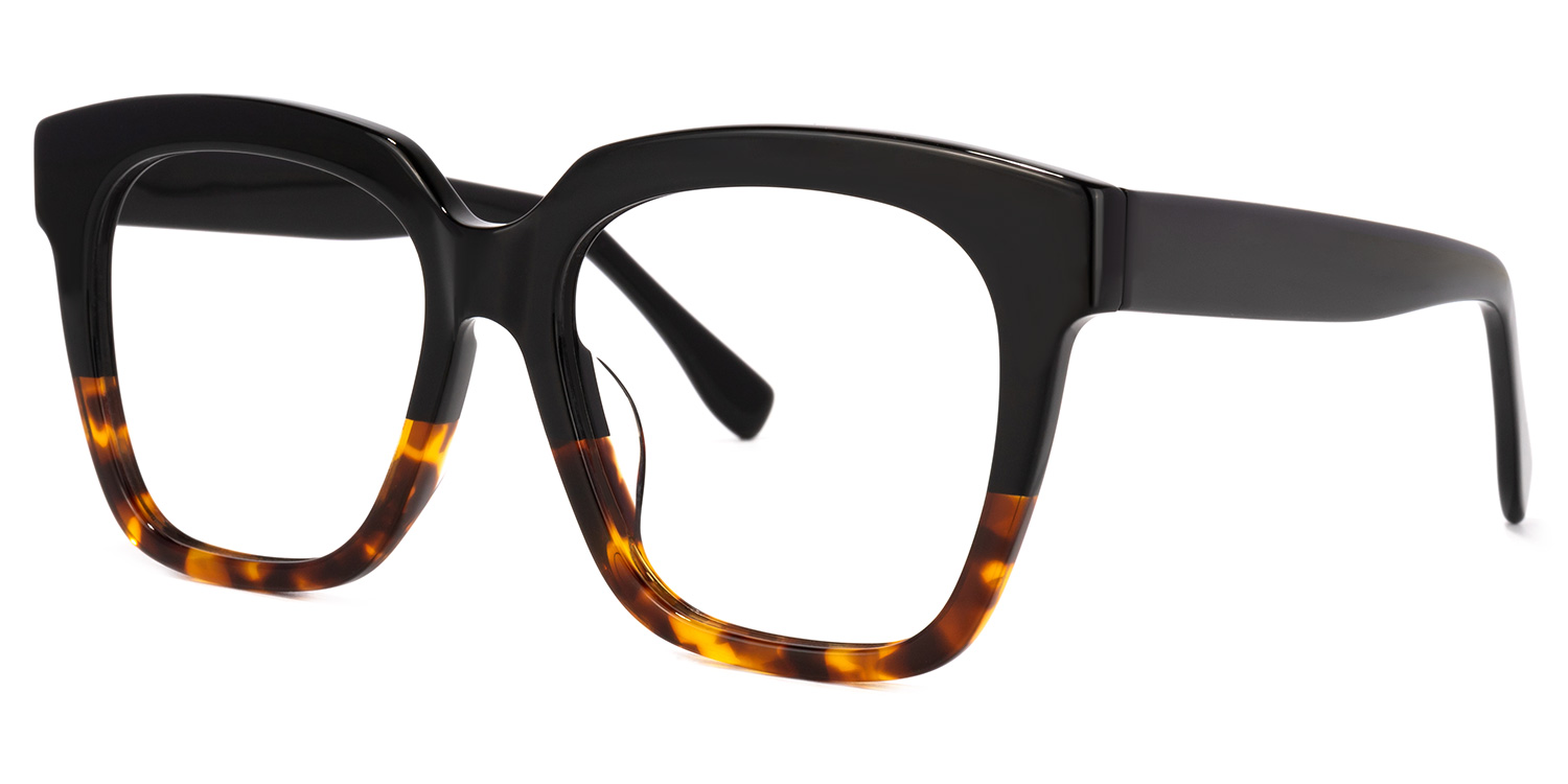 Xion Square Tortoise Glasses1