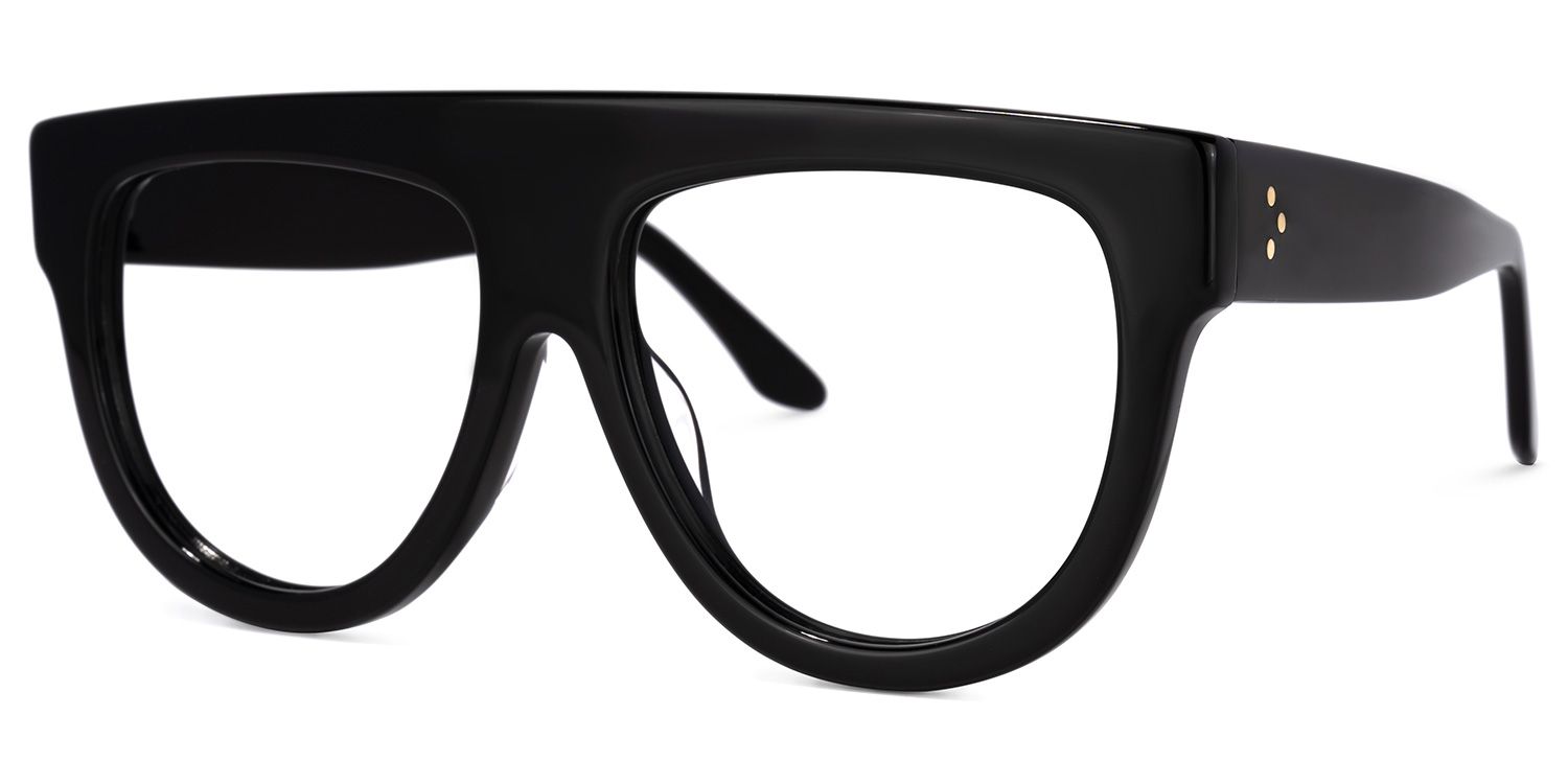 Jules Black Glasses | ZEELOOL UK1