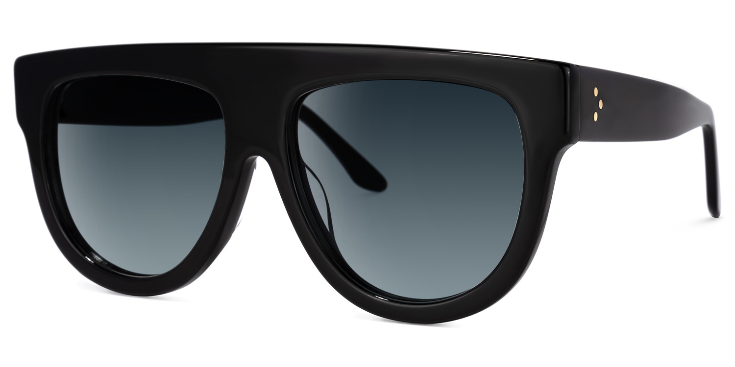 ZEELOOL Jules Black Sunglasses