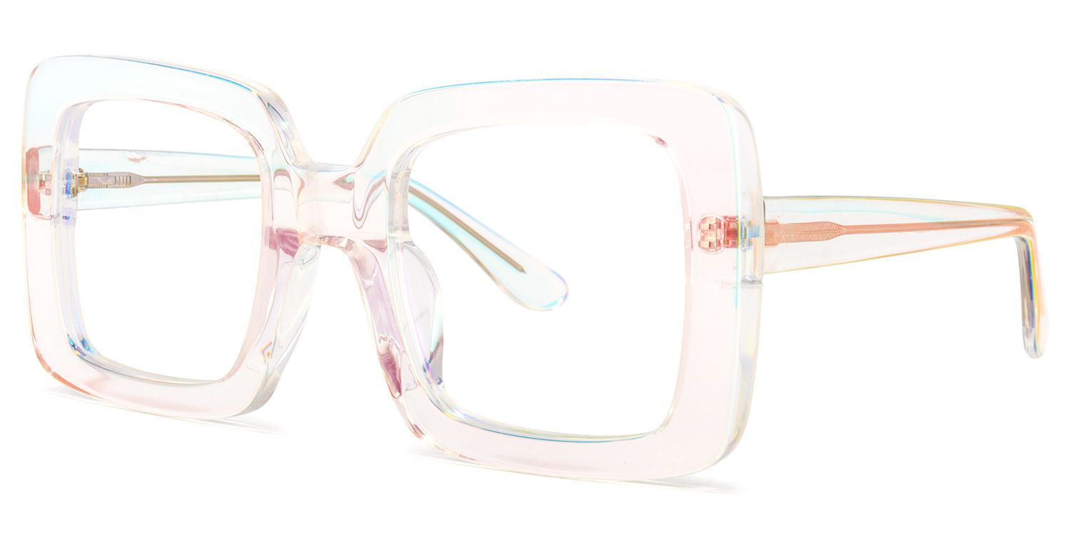 Willie Square Clear Glasses | ZEELOOL UK1