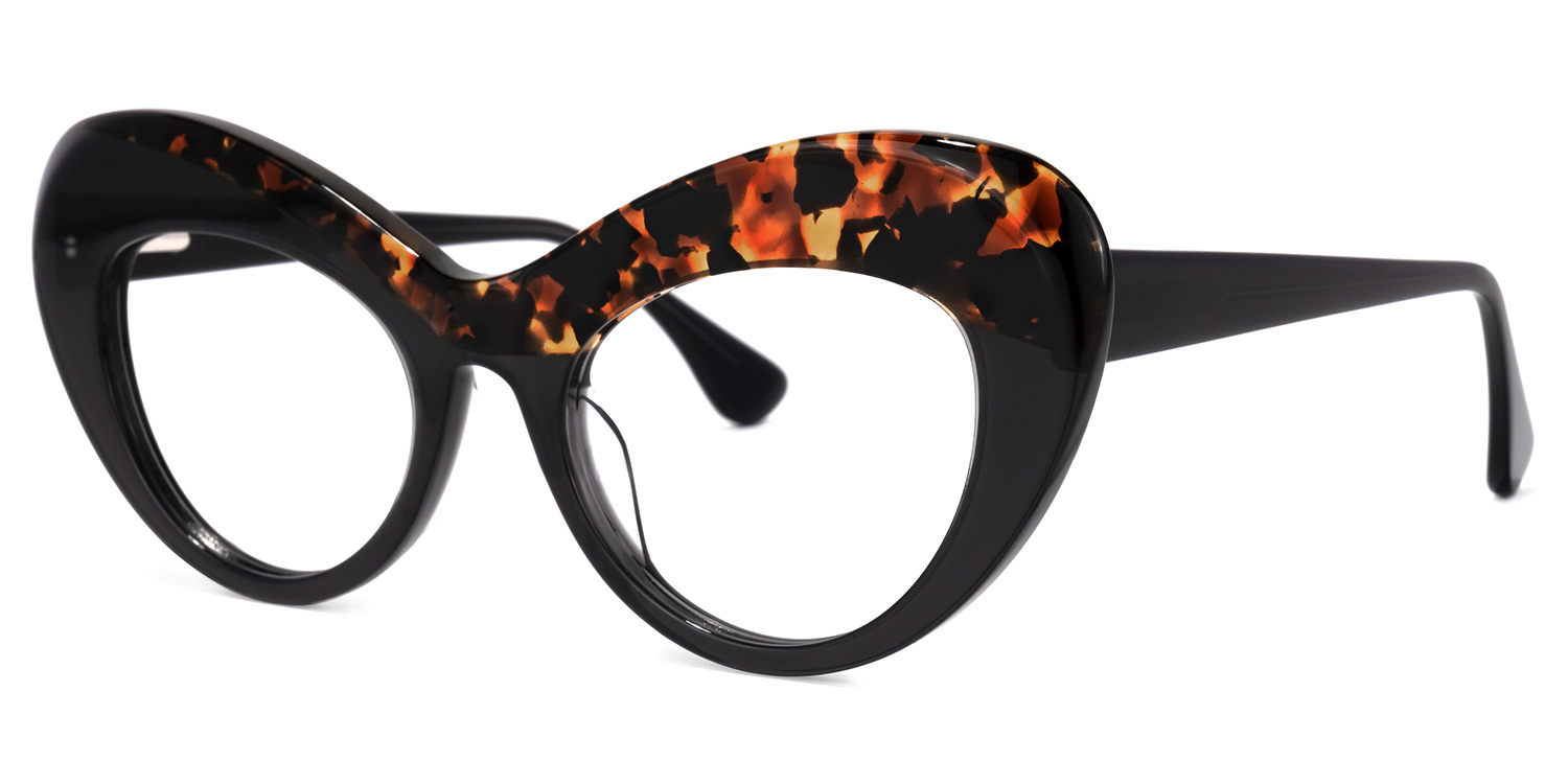 Bellamy Cateye Black-Tortoise Glasses | ZEELOOL UK4