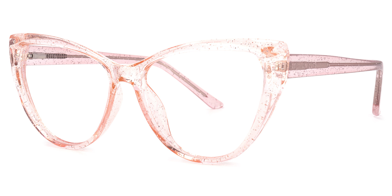 Tarun Cateye Pink Glasses | ZEELOOL UK1