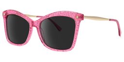 Isaebella Butterfly Bright-Pink Sunglasses1