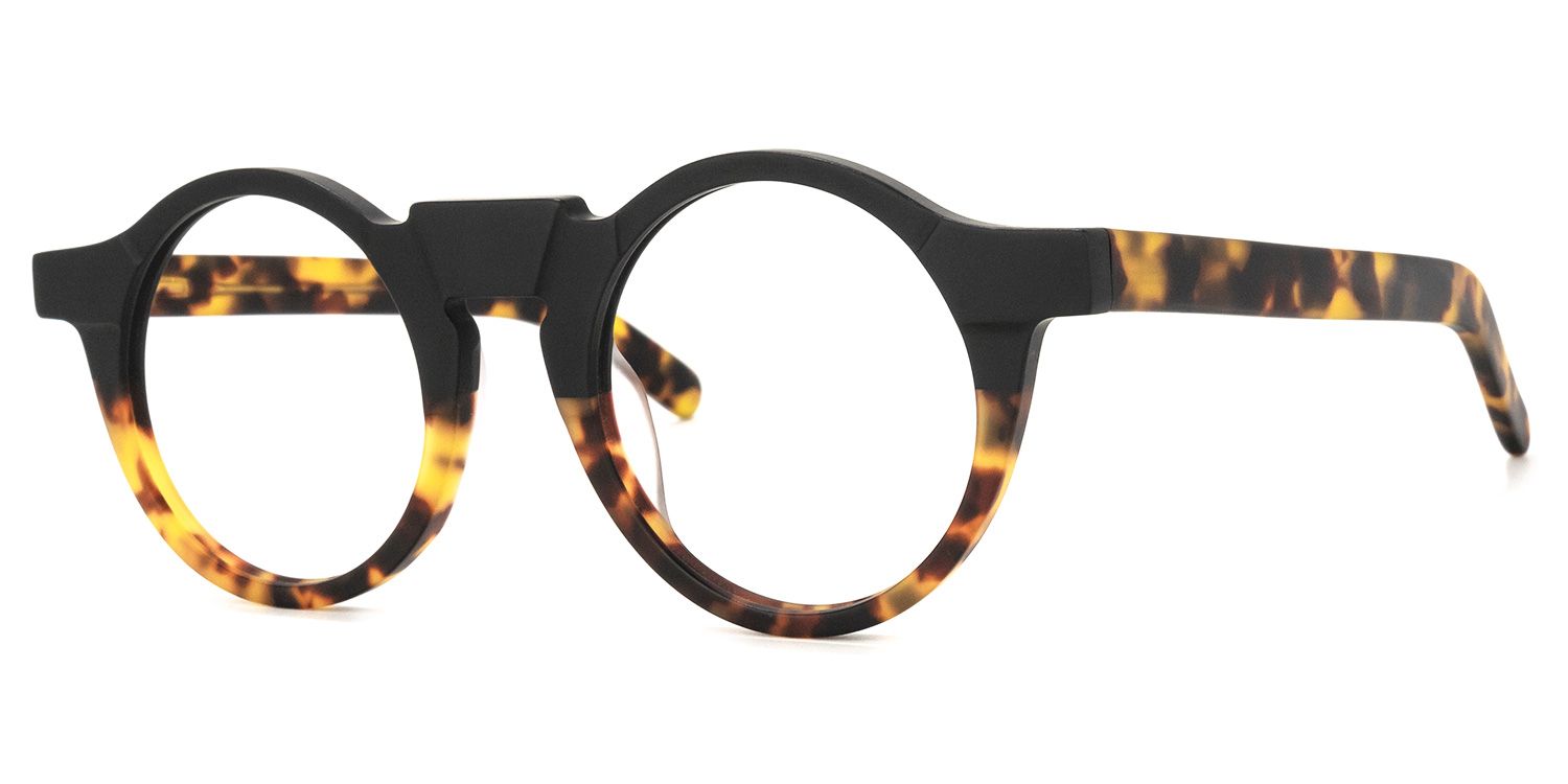 Jamie Round Tortoise Glasses | ZEELOOL UK1
