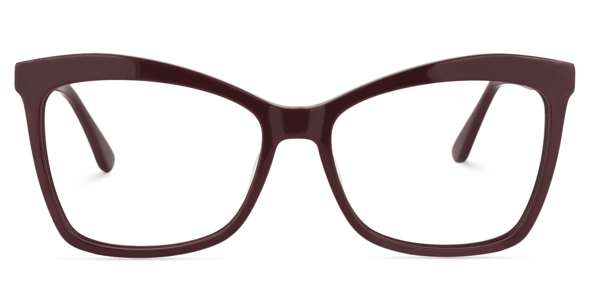 Butterfly Dark Red Glasses | ZEELOOL UK0