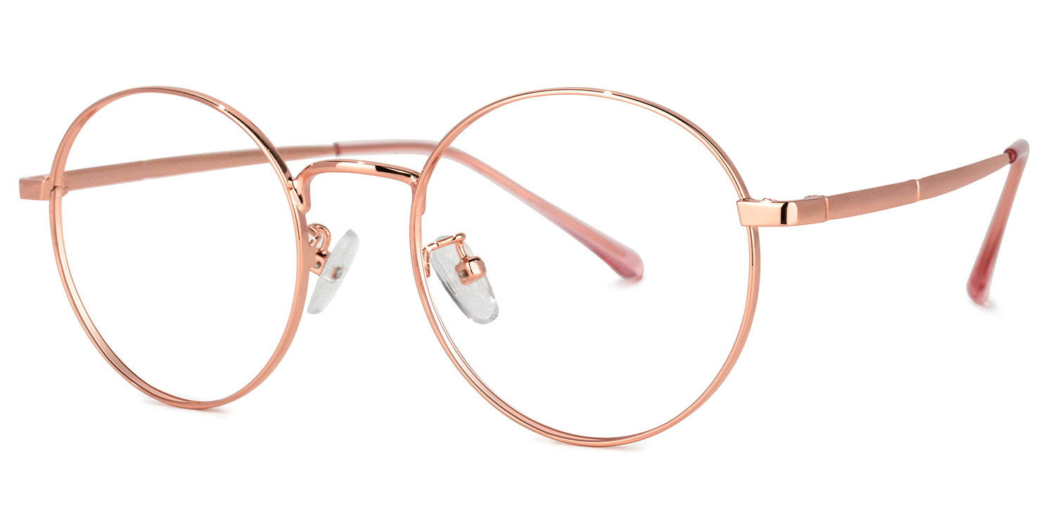 Garbsen Round Rose-Gold Glasses1
