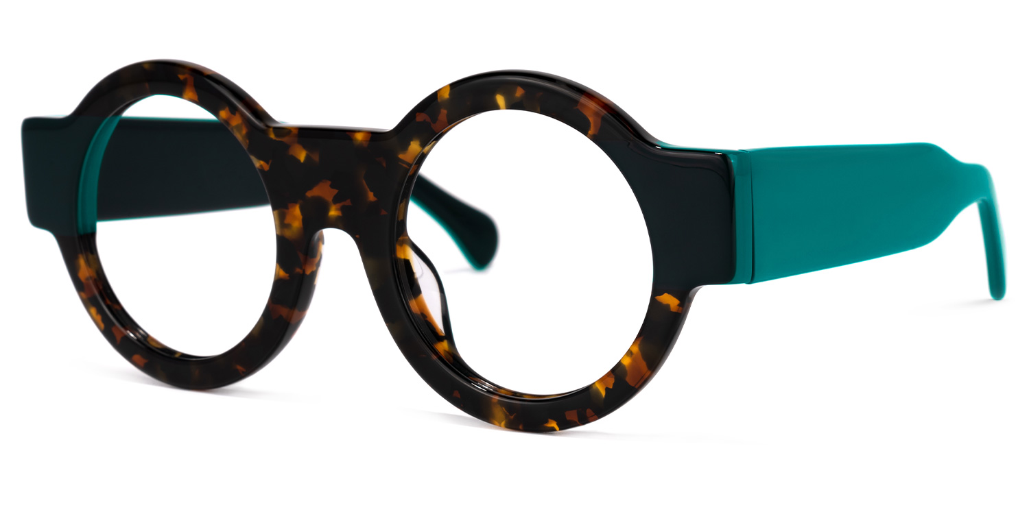 Hardnett Round Tortoise Glasses | ZEELOOL UK1