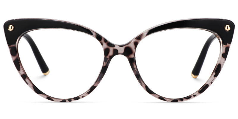 Alivia Cat Eye Black&Tortoise Glasses0