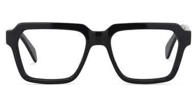 Cally Square Black Glasses