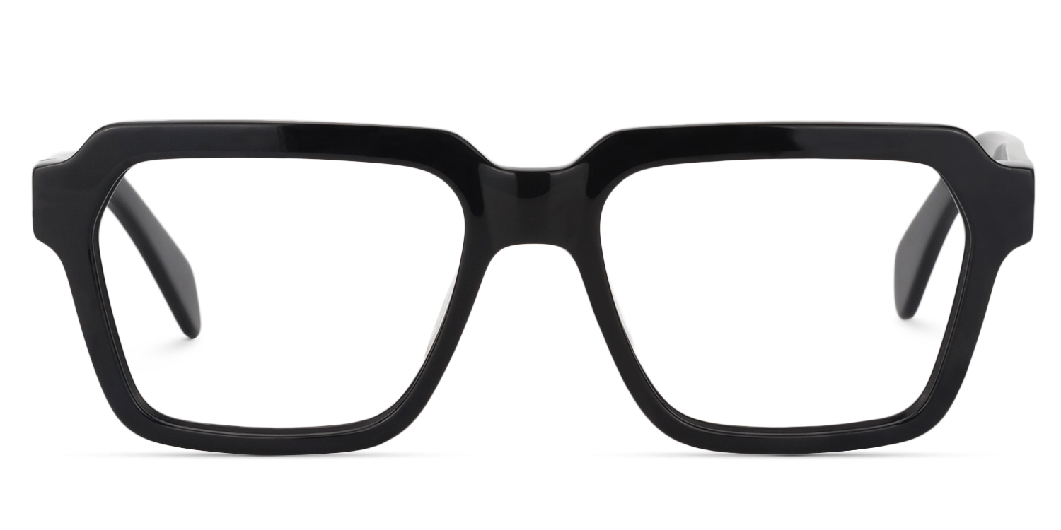 Cally Square Black Glasses