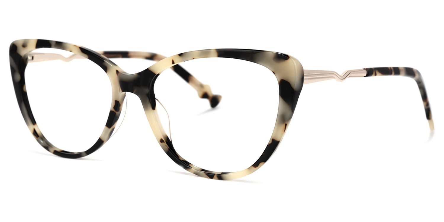 Amena Cateye Light-Tortoise Glasses | ZEELOOL UK1