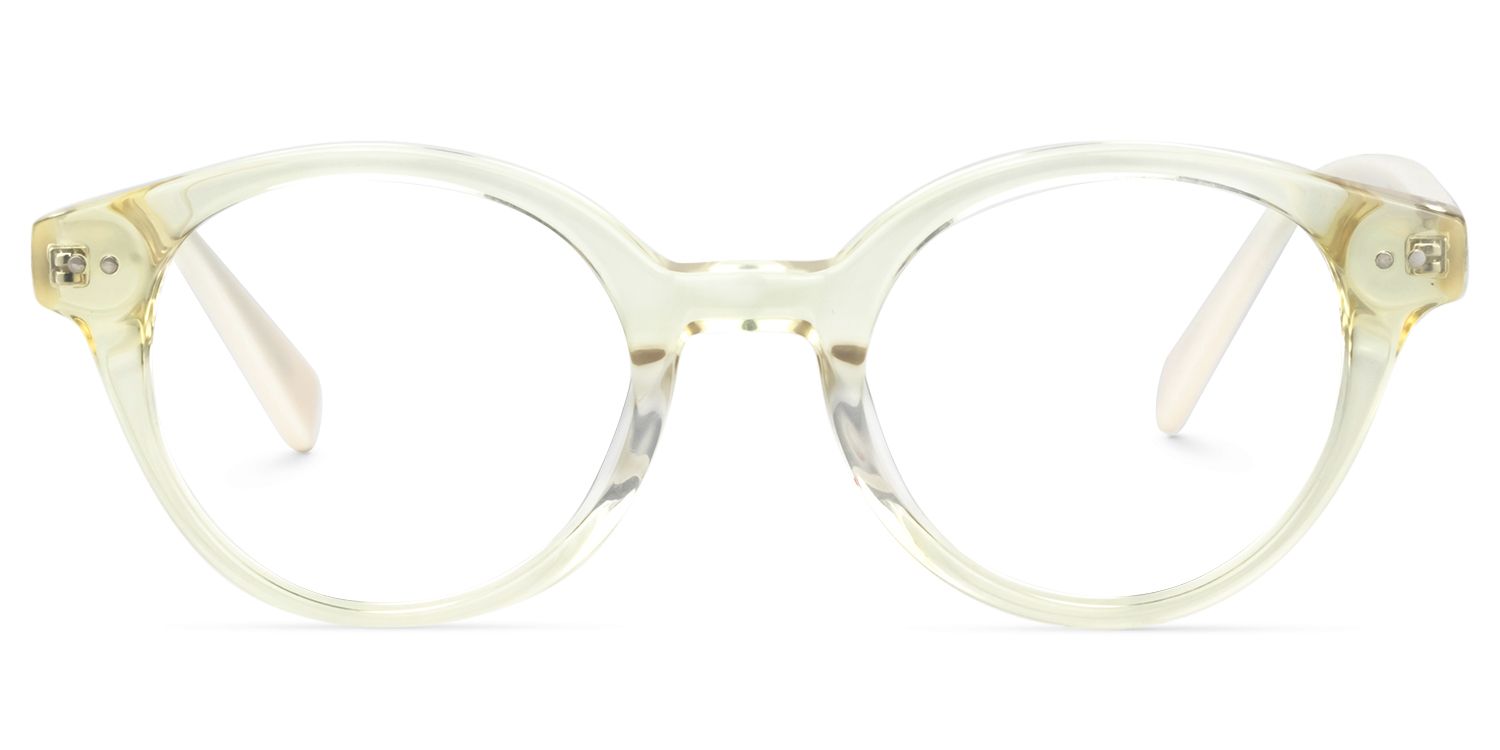 Round Yellow Glasses | ZEELOOL UK0
