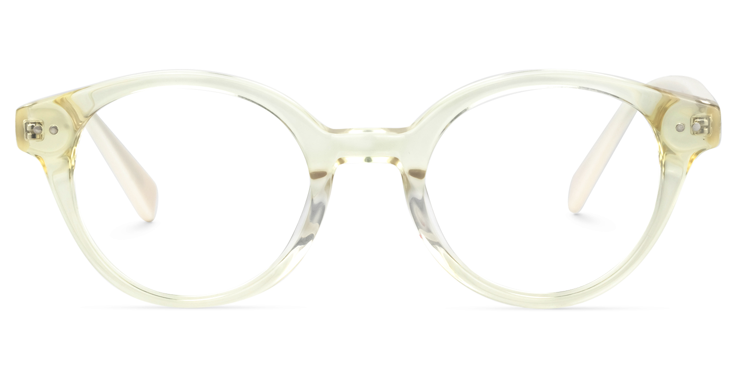 Round Yellow Glasses | ZEELOOL UK0