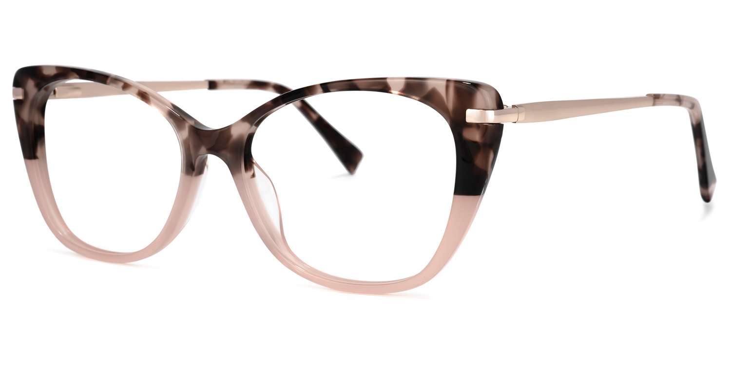 Posey Cateye Two-Tone Glasses | ZEELOOL UK1