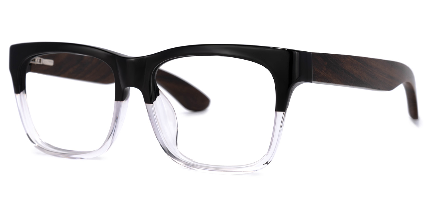 Atherbest Square Black-Crystal Glasses1