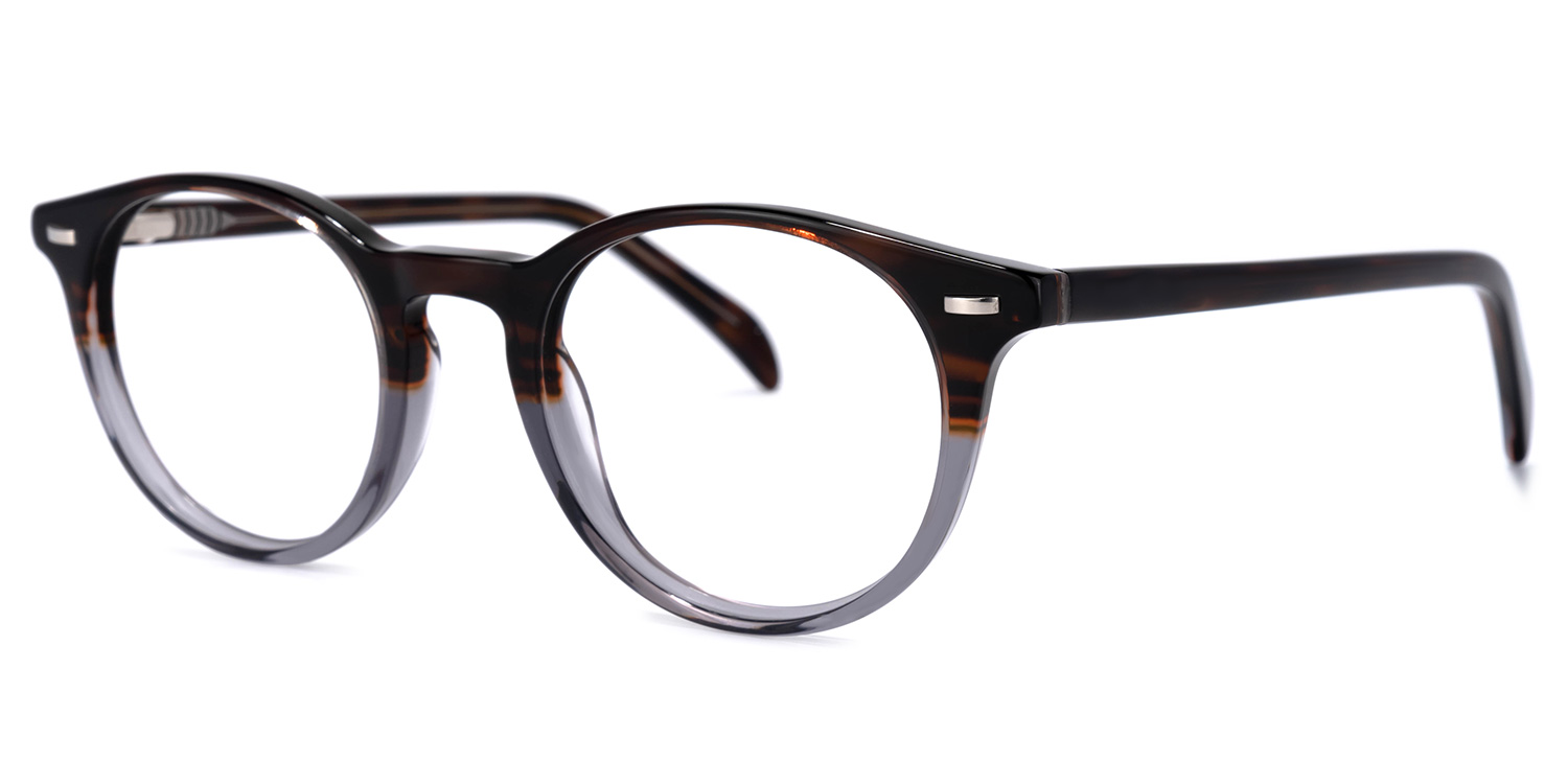 Yram Round Two-Tone Glasses | ZEELOOL UK1