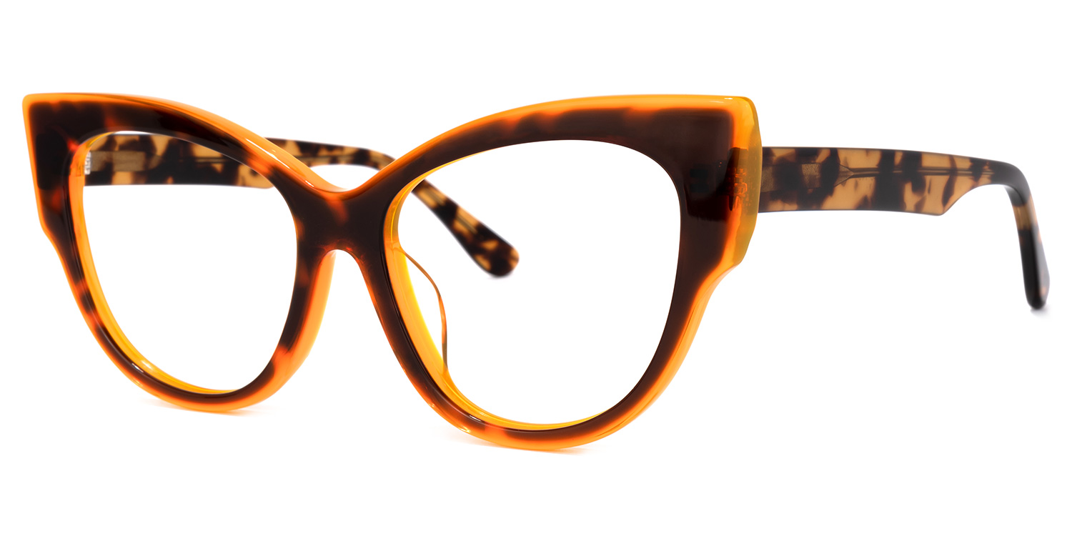 Sevein Cateye Tortoise Glasses | ZEELOOL UK1