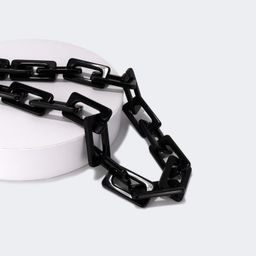 Vintage Chic Black Eyeglasses Chain1