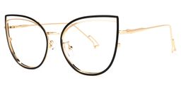 Spivey Cateye Black Glasses1