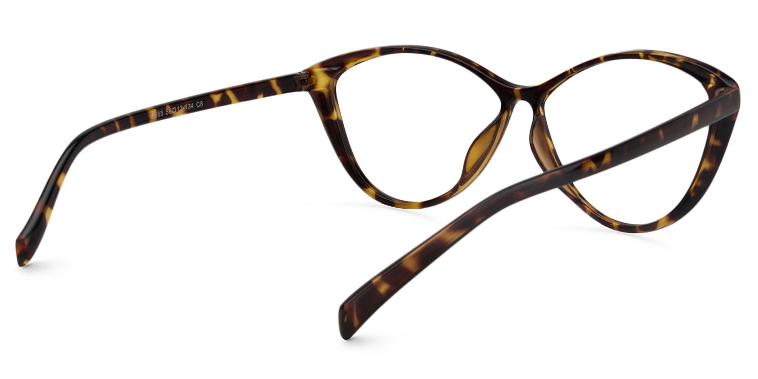 Cat Eye Tortoise Glasses | ZEELOOL UK5