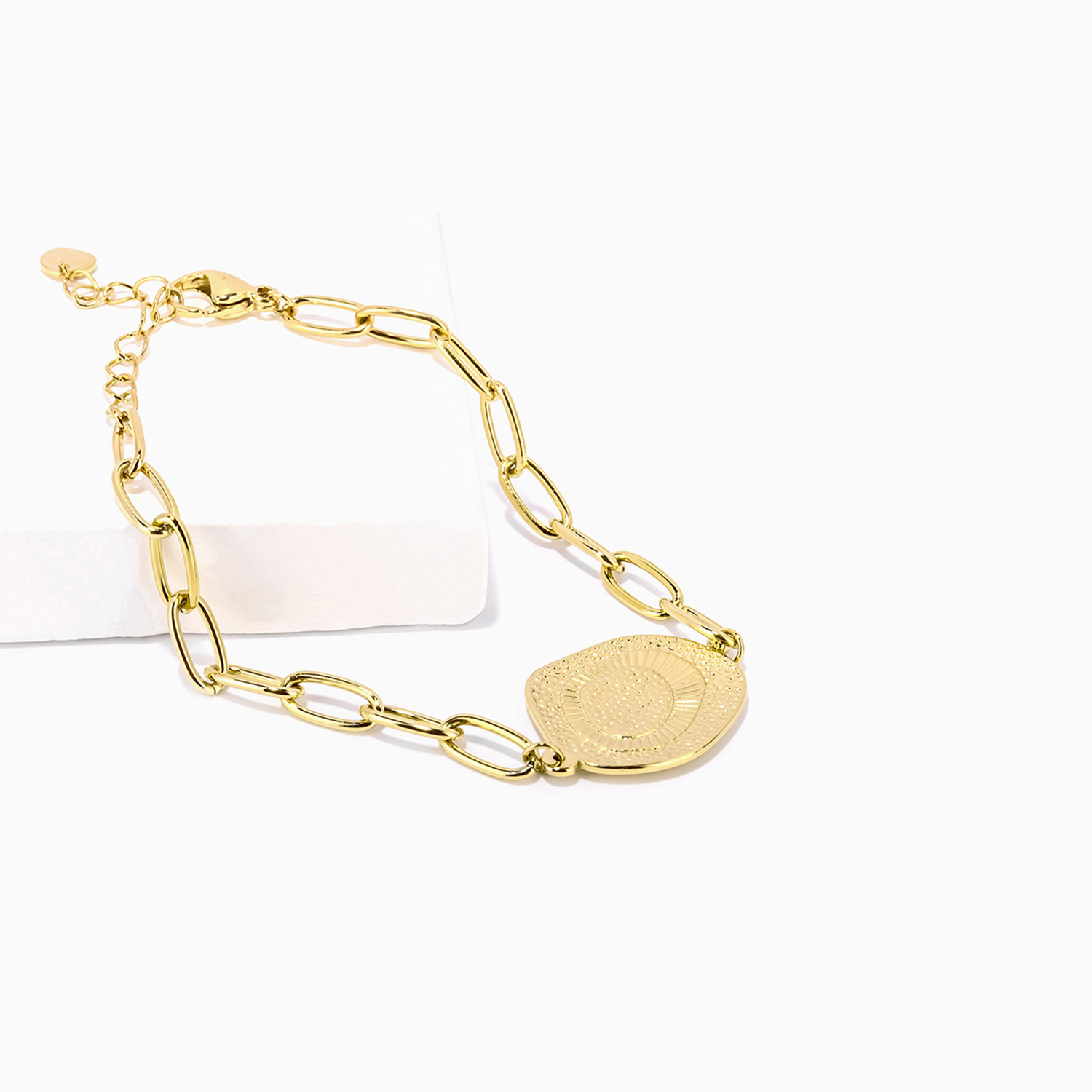 Brilliant Pretty Gold Bracelet | ZEELOOL UK0