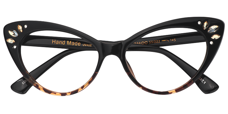 Zeke Cat Eye Tortoise Glasses2