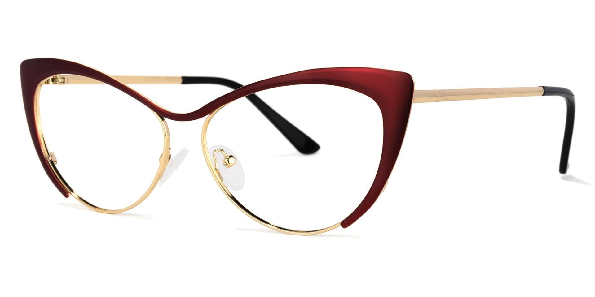 Cateye Red Glasses | ZEELOOL UK1