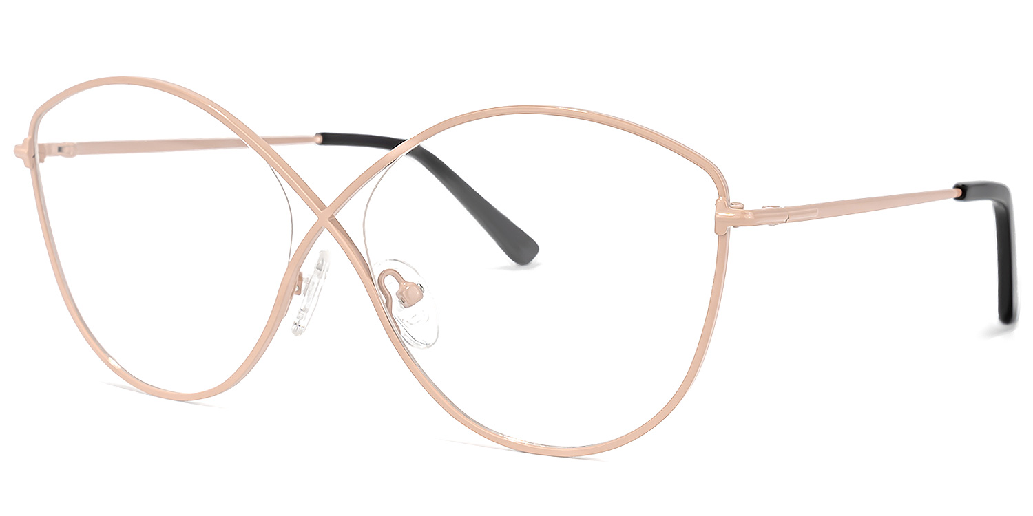 Garcia Geometric Pink Glasses | ZEELOOL UK1
