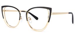 Harvey Black Cat eye Glasses1
