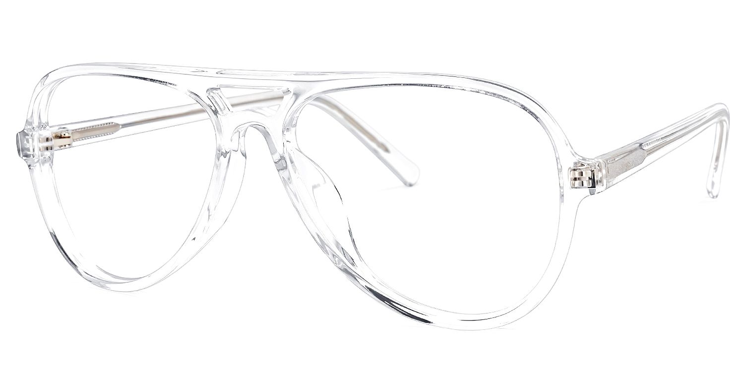 Erwin Geometric Clear Glasses | ZEELOOL UK1