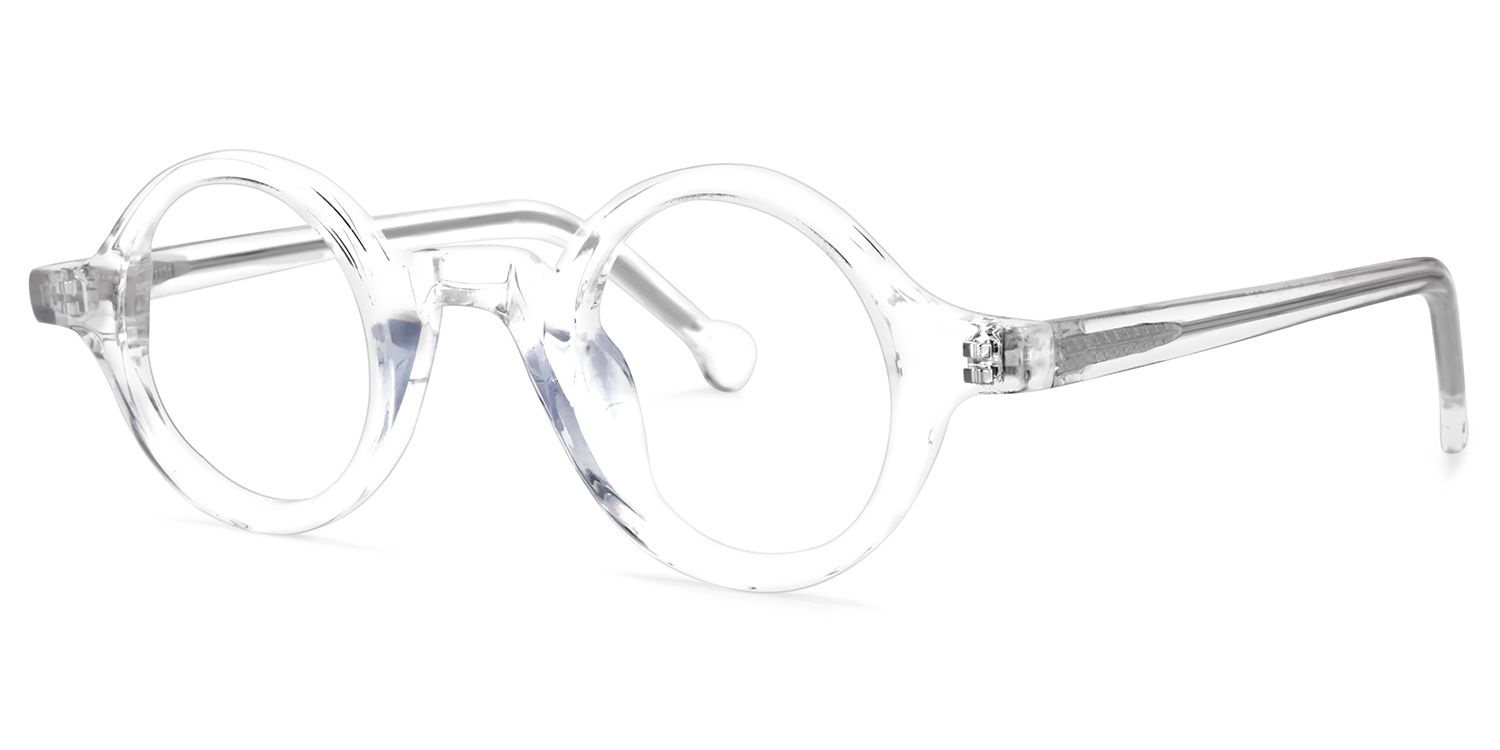 Round Clear Glasses | ZEELOOL UK1