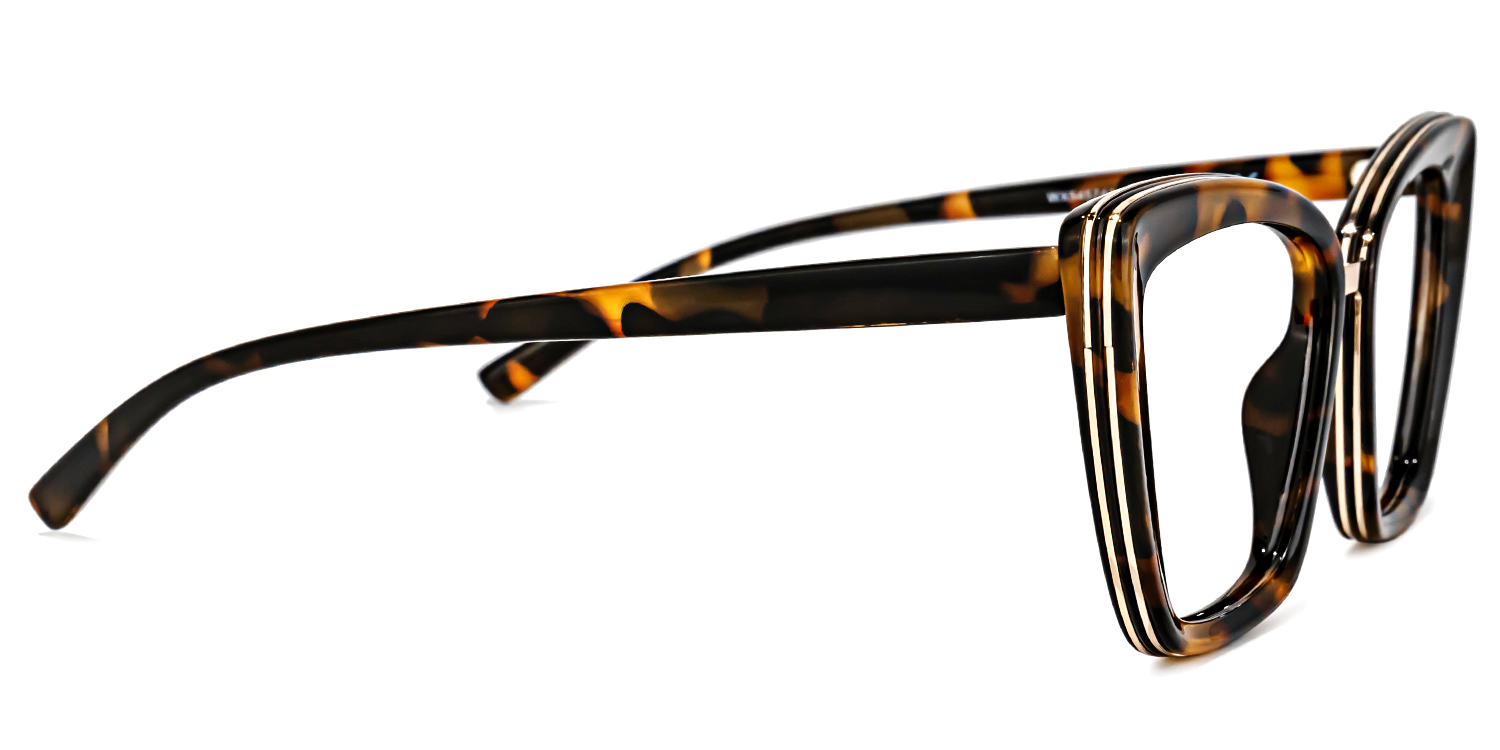 Shelonda Cateye Tortoise Glasses | ZEELOOL UK2