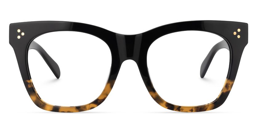 Tandy Rectangle Tortoise Glasses