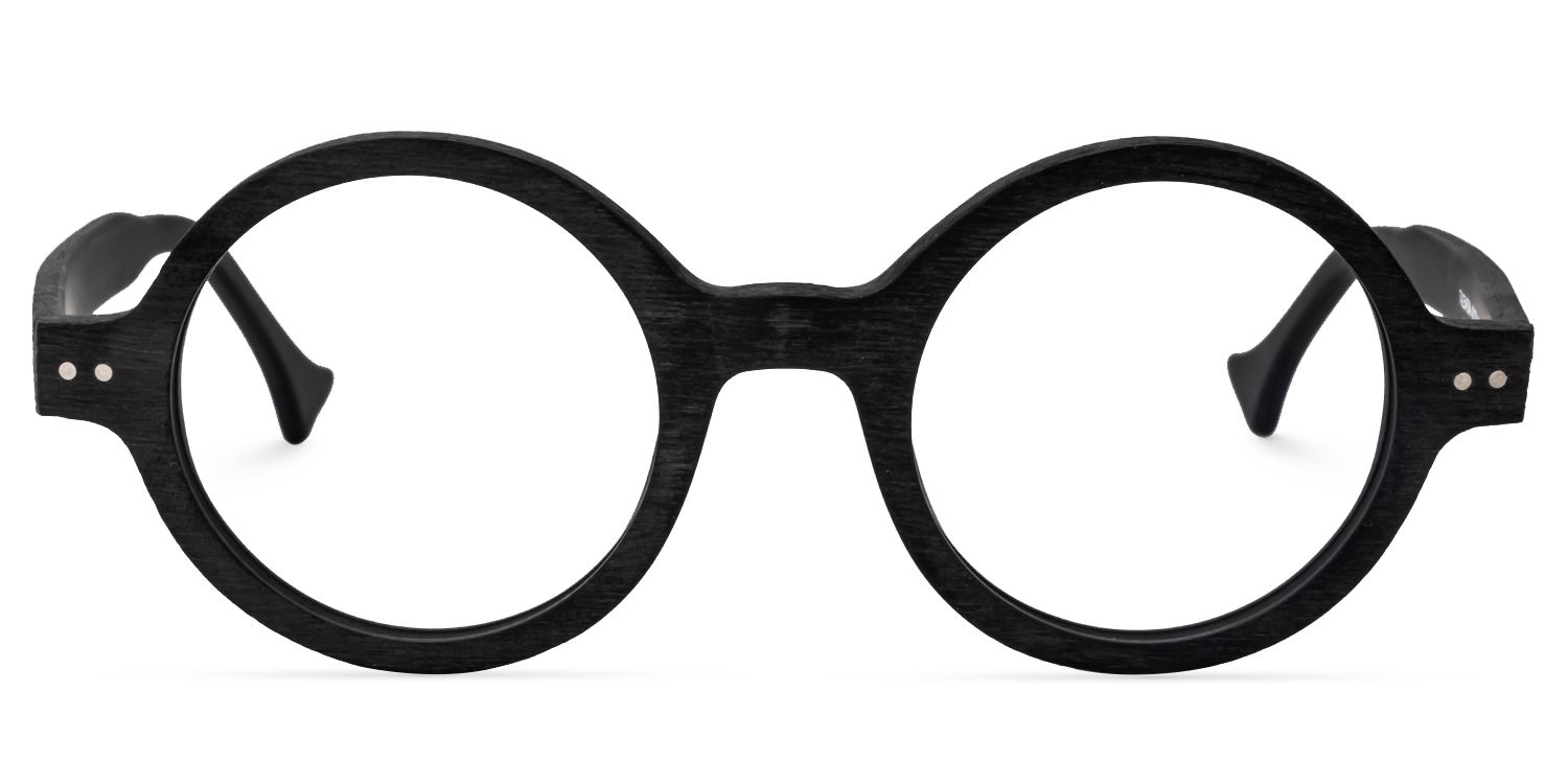 Round Black Glasses | ZEELOOL UK0