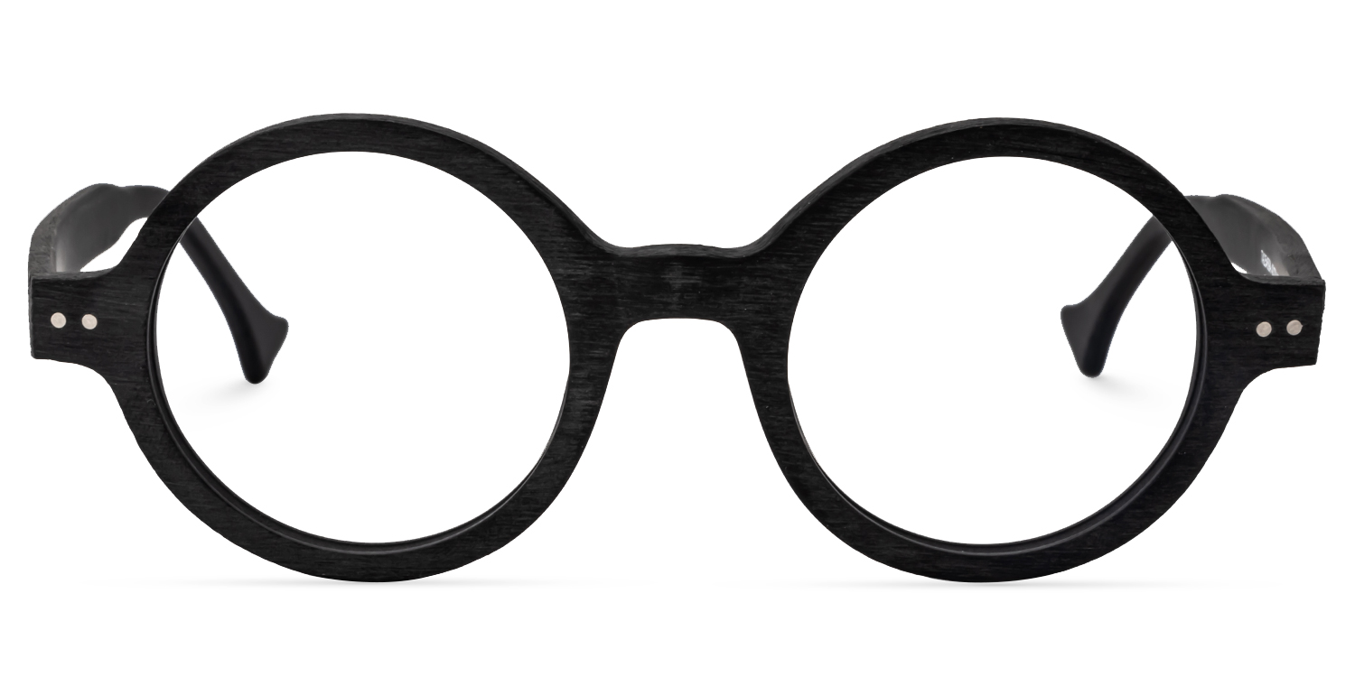 Round Black Glasses | ZEELOOL UK0