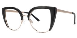 Brewer Cateye Black Glasses1