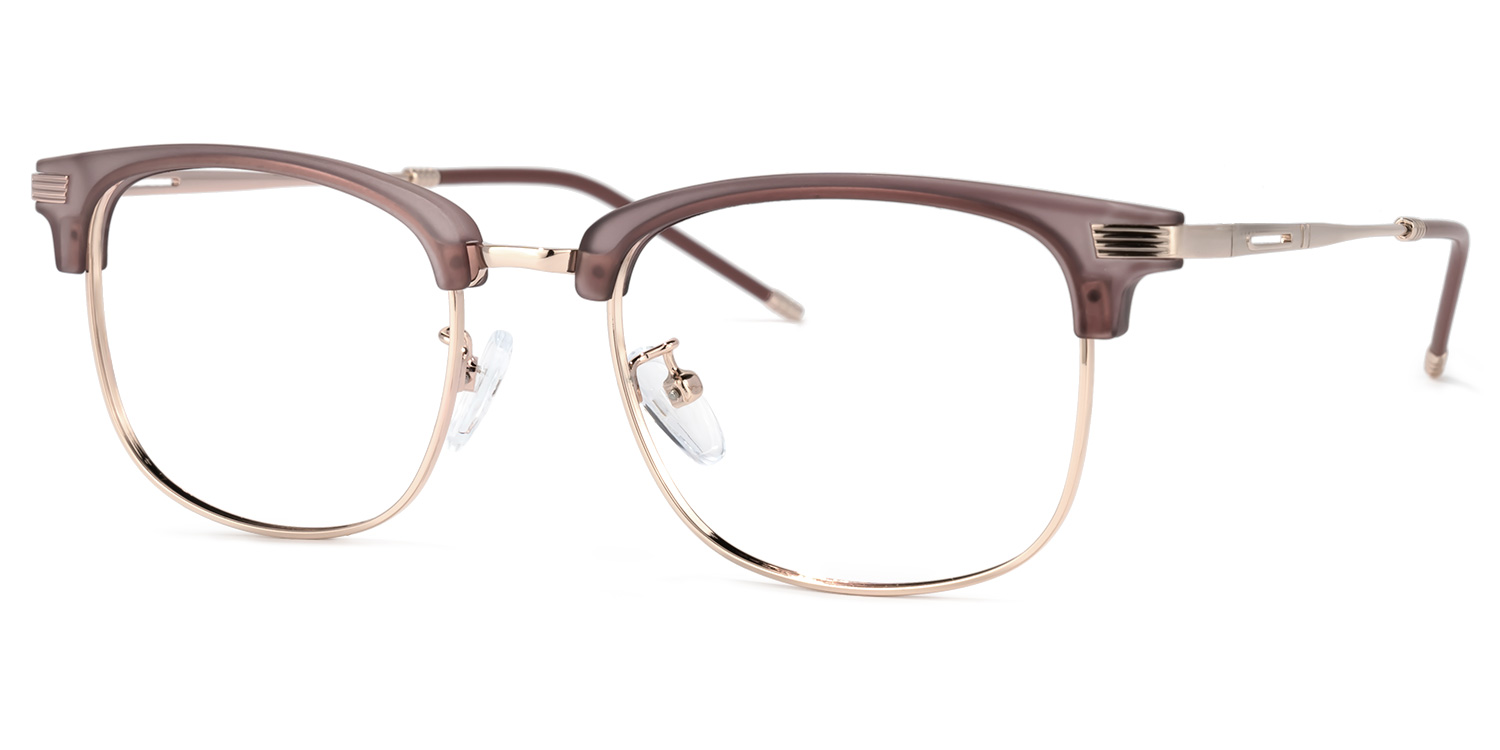 Mannella Browline Tawny Glasses | ZEELOOL UK1