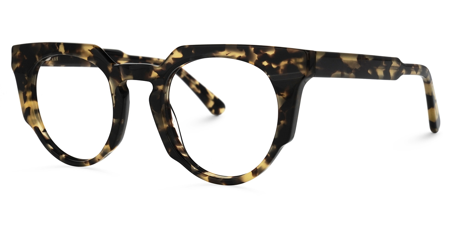 Jenkins Geometric Tortoise Glasses | ZEELOOL UK1