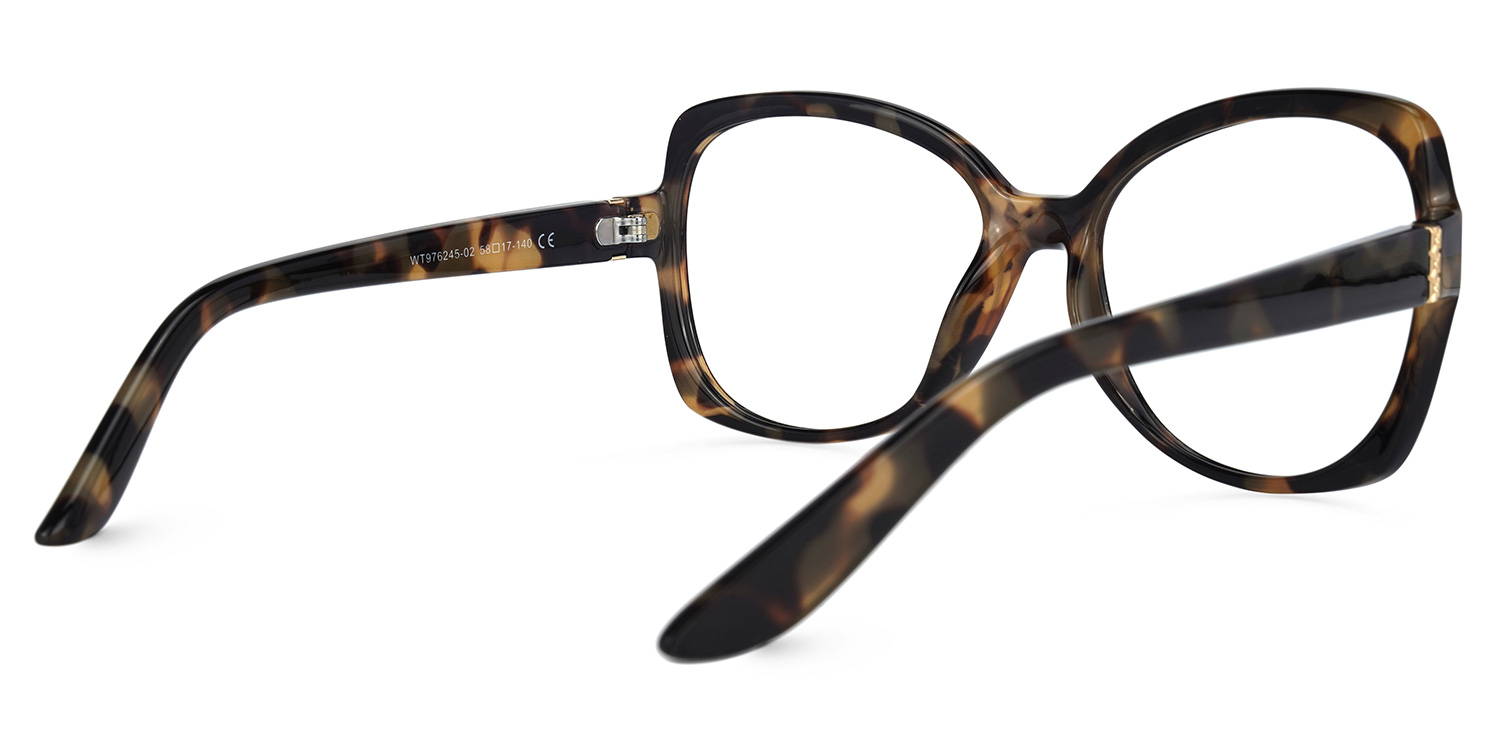 Robyn Butterfly Tortoise Glasses | ZEELOOL UK3